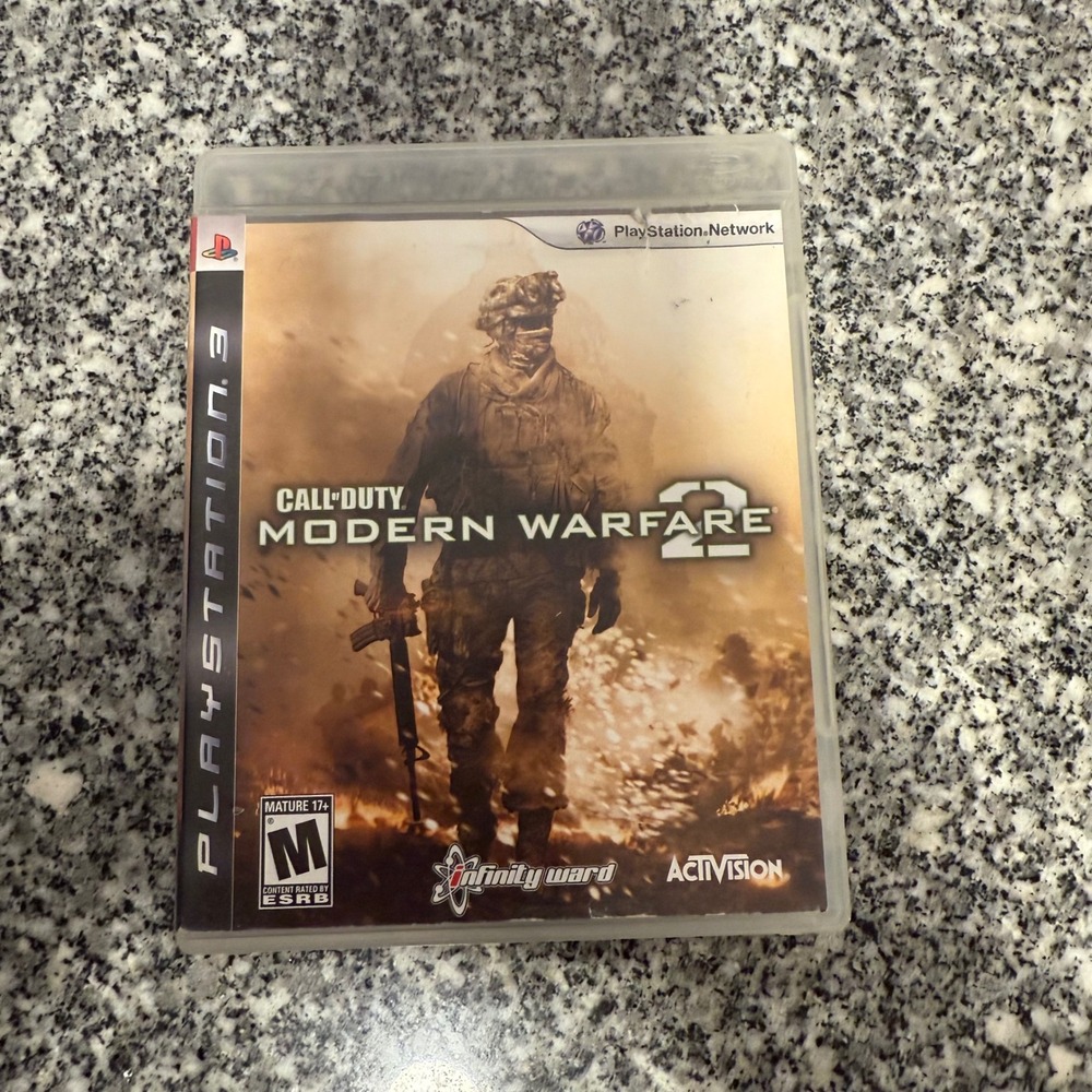 Call of Duty Modern Warfare 2 PlayStation 3 Game Disc Case